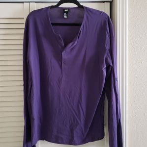 Purple Henley